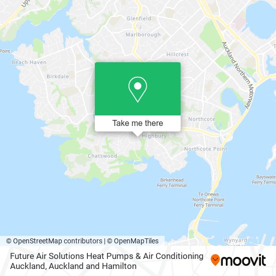 Future Air Solutions Heat Pumps & Air Conditioning Auckland map