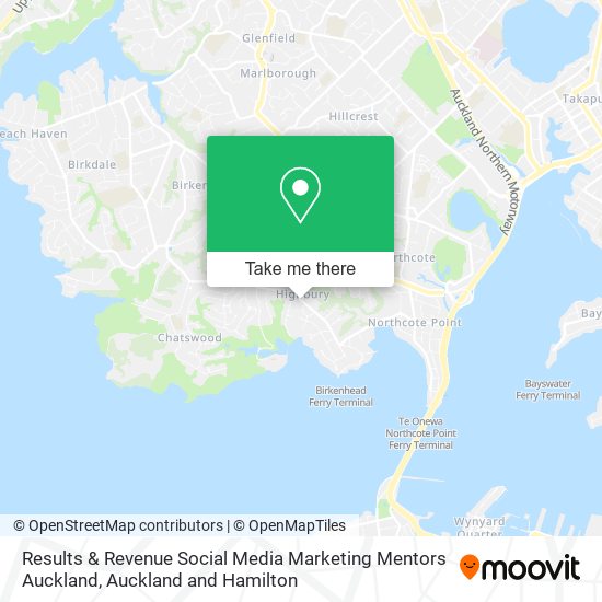 Results & Revenue Social Media Marketing Mentors Auckland地图