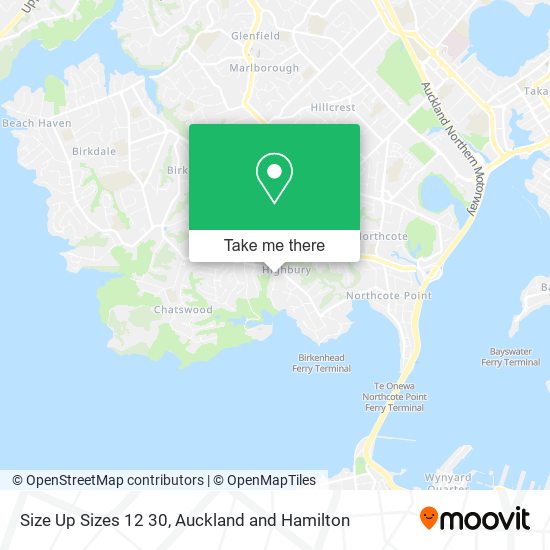 Size Up Sizes 12 30 map