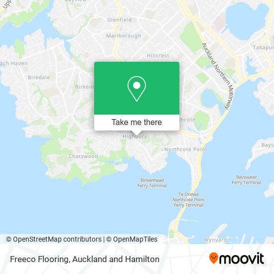 Freeco Flooring map