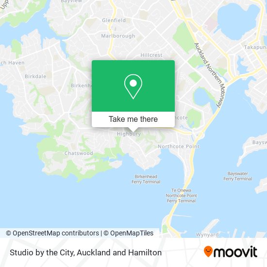 Studio by the City map