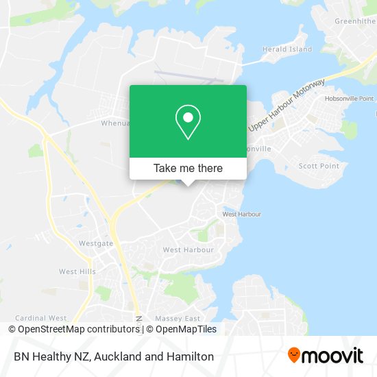 BN Healthy NZ map