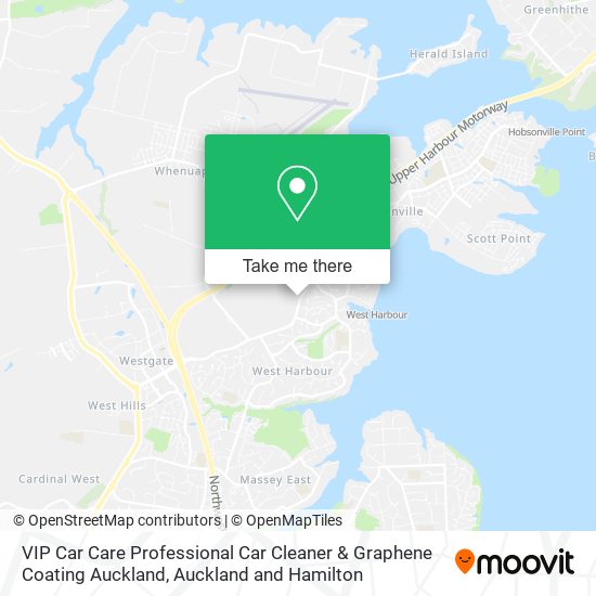 VIP Car Care Professional Car Cleaner & Graphene Coating Auckland map