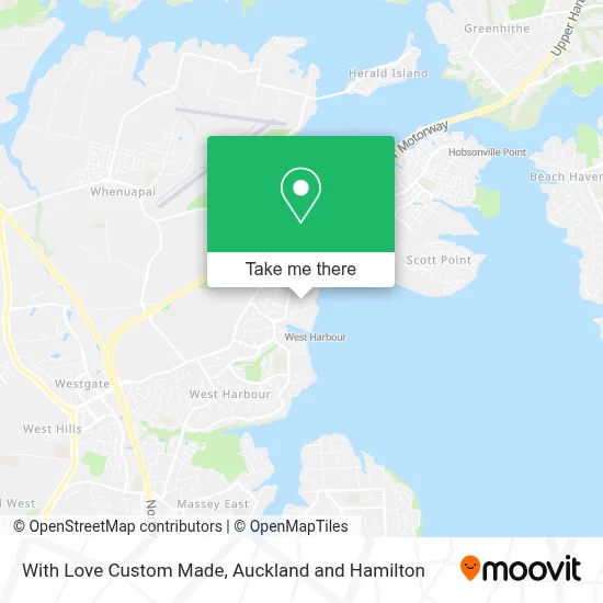 With Love Custom Made map
