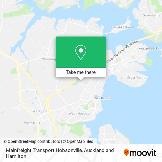 Mainfreight Transport Hobsonville地图
