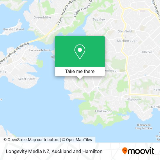 Longevity Media NZ map