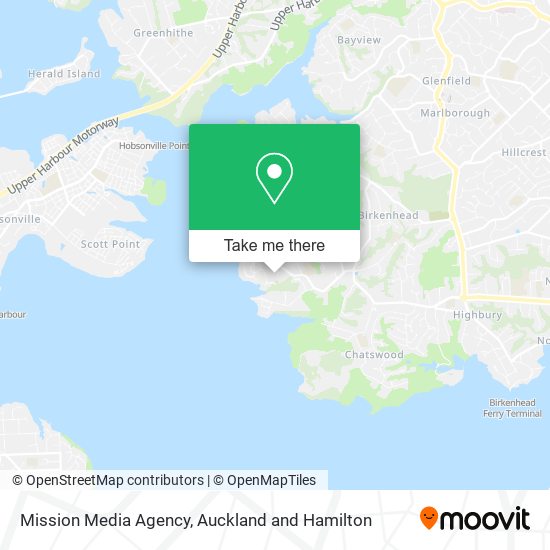 Mission Media Agency map