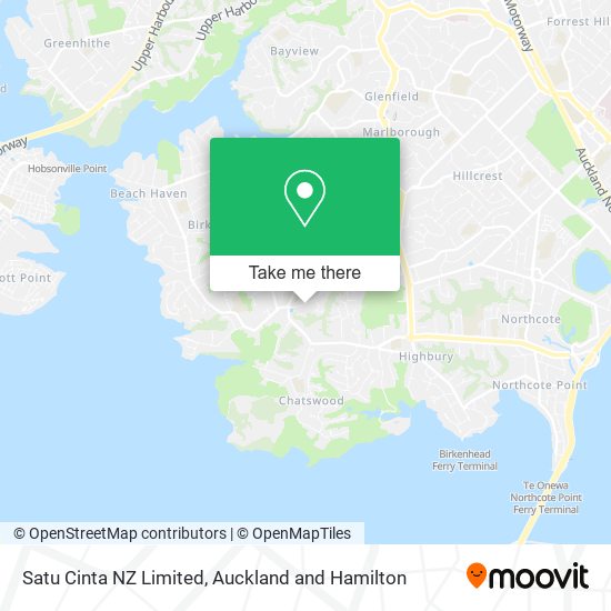 Satu Cinta NZ Limited map