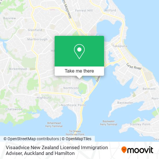 Visaadvice New Zealand Licensed Immigration Adviser地图