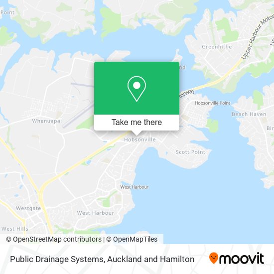 Public Drainage Systems map