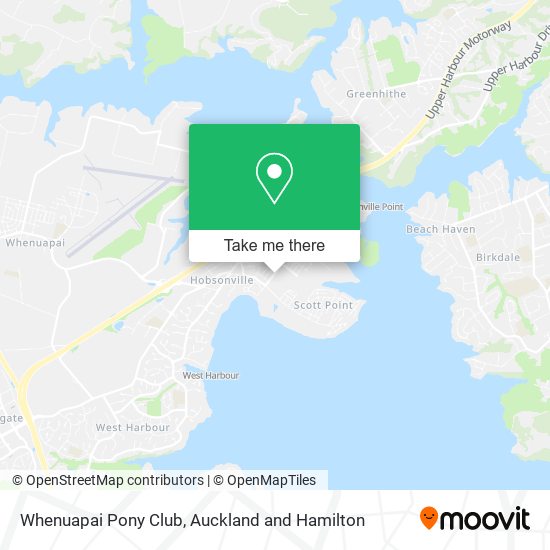 Whenuapai Pony Club map