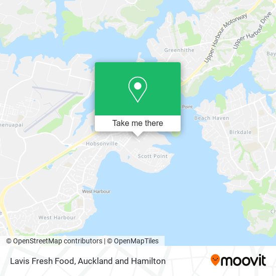 Lavis Fresh Food map