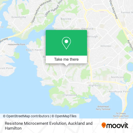 Resistone Microcement Evolution map