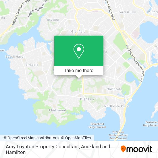 Amy Loynton Property Consultant map