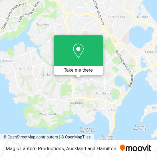 Magic Lantern Productions map