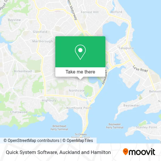 Quick System Software map