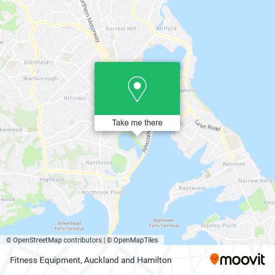 Fitness Equipment map