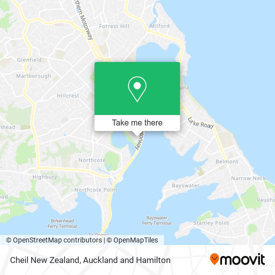 Cheil New Zealand地图