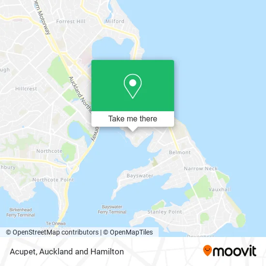Acupet map