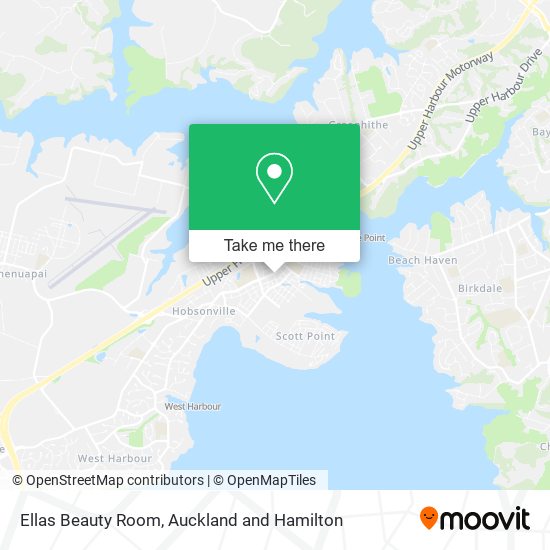 Ellas Beauty Room map