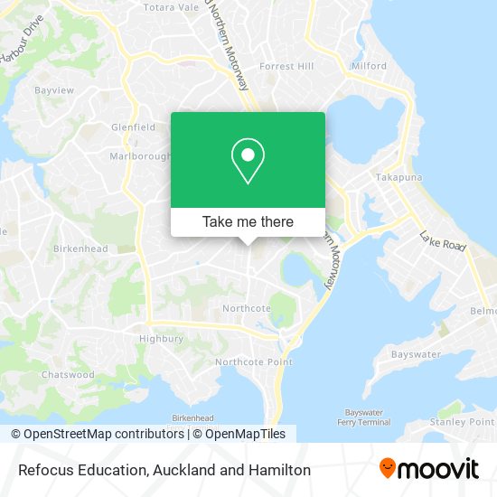 Refocus Education map