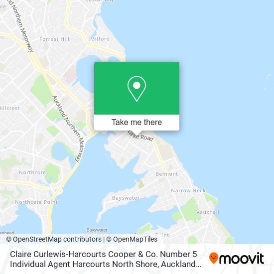 Claire Curlewis-Harcourts Cooper & Co. Number 5 Individual Agent Harcourts North Shore map