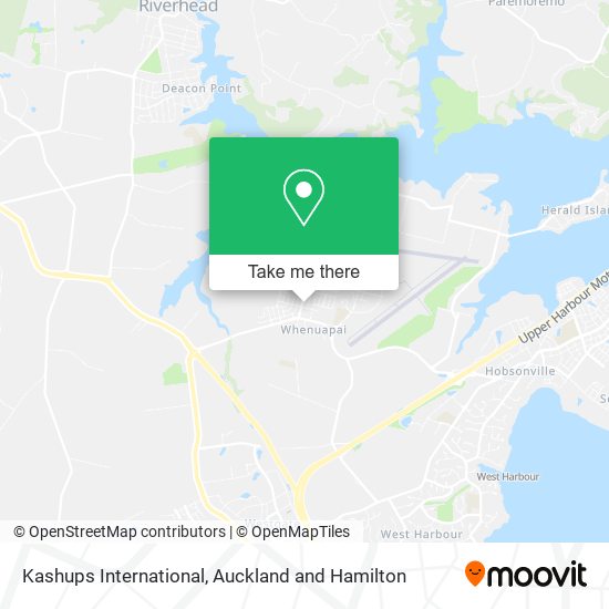 Kashups International map
