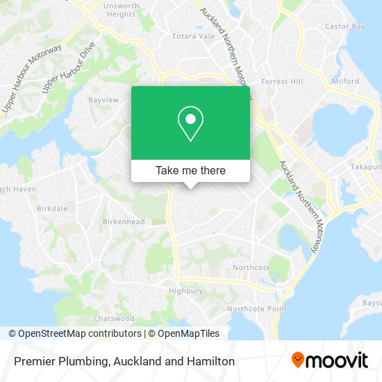 Premier Plumbing map