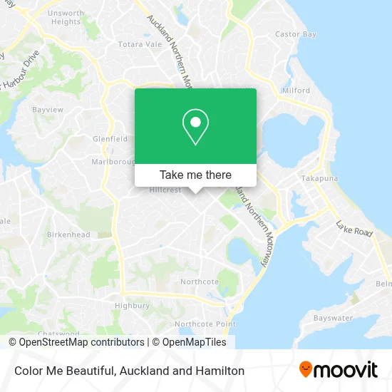 Color Me Beautiful map