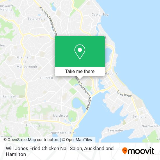 Will Jones Fried Chicken Nail Salon map