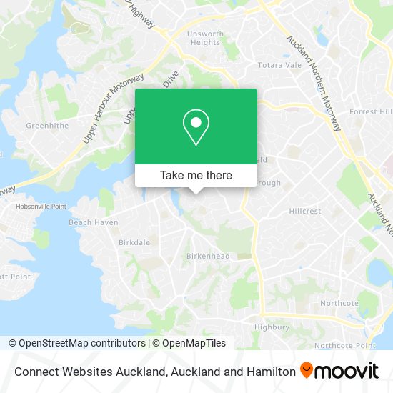 Connect Websites Auckland地图