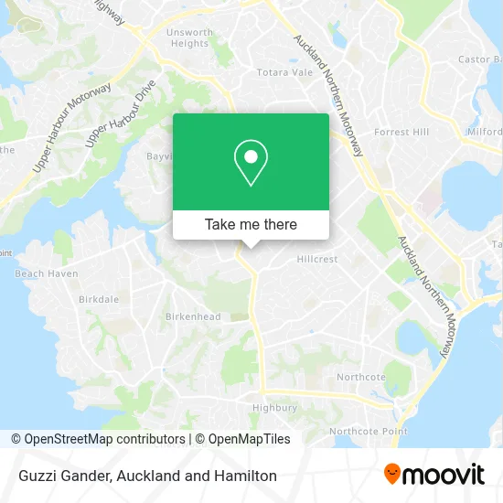 Guzzi Gander map