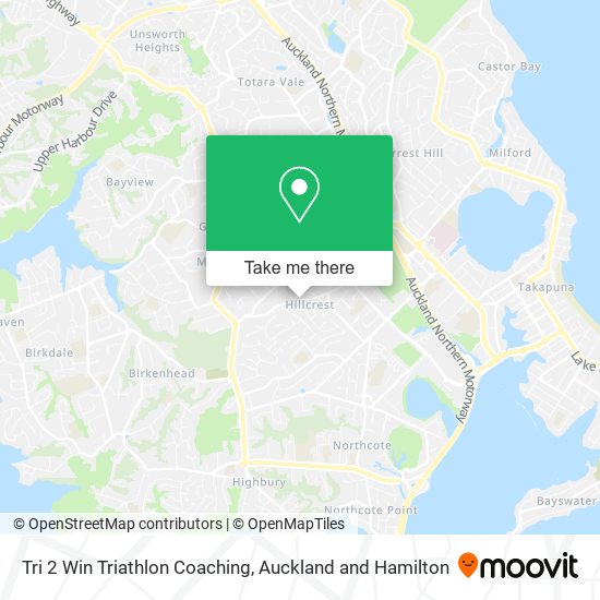 Tri 2 Win Triathlon Coaching map