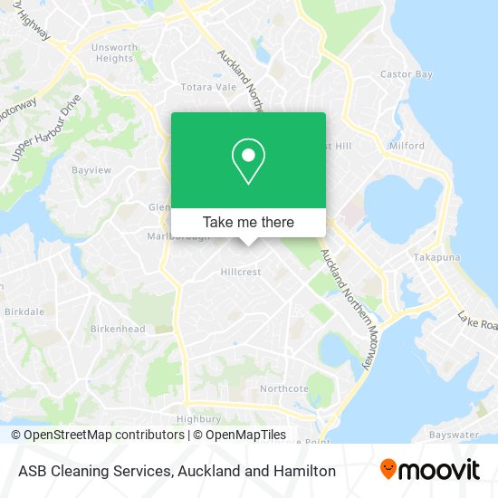 ASB Cleaning Services map