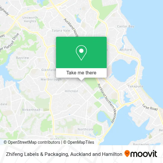 Zhifeng Labels & Packaging map