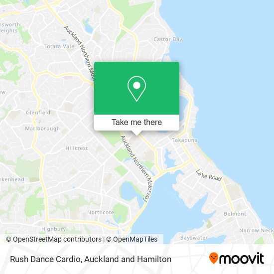 Rush Dance Cardio map