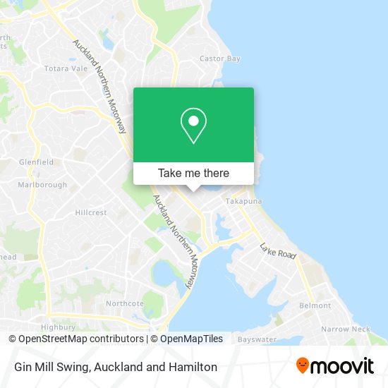 Gin Mill Swing map
