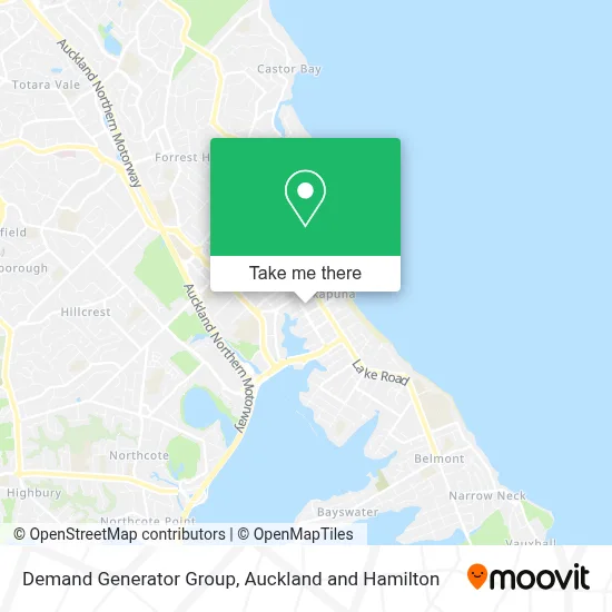 Demand Generator Group map
