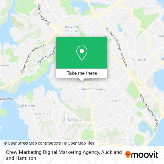 Crew Marketing Digital Marketing Agency map