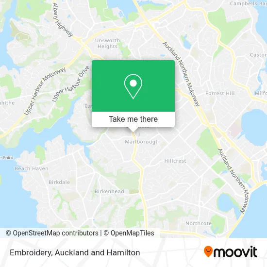 Embroidery map