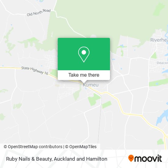 Ruby Nails & Beauty map