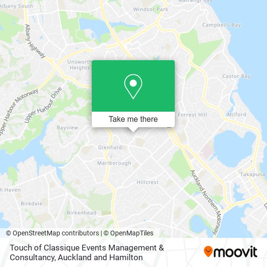 Touch of Classique Events Management & Consultancy map