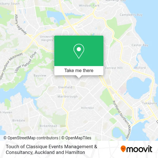 Touch of Classique Events Management & Consultancy map
