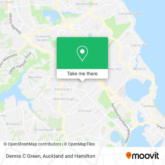 Dennis C Green map