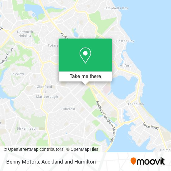 Benny Motors map