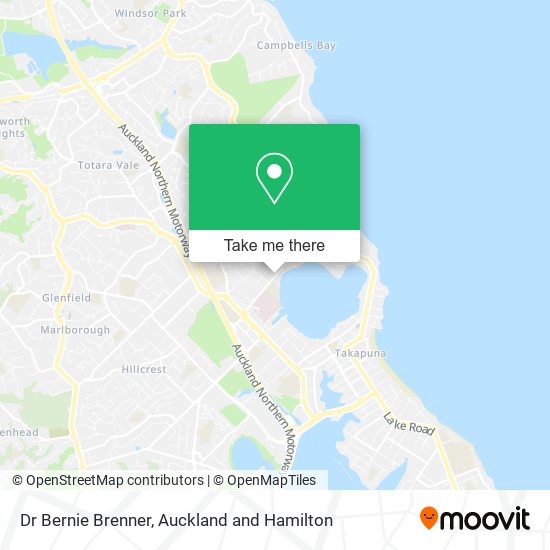 Dr Bernie Brenner map