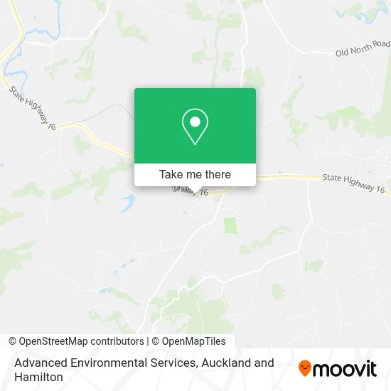 Advanced Environmental Services map