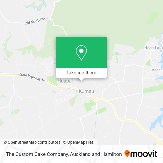 The Custom Cake Company map