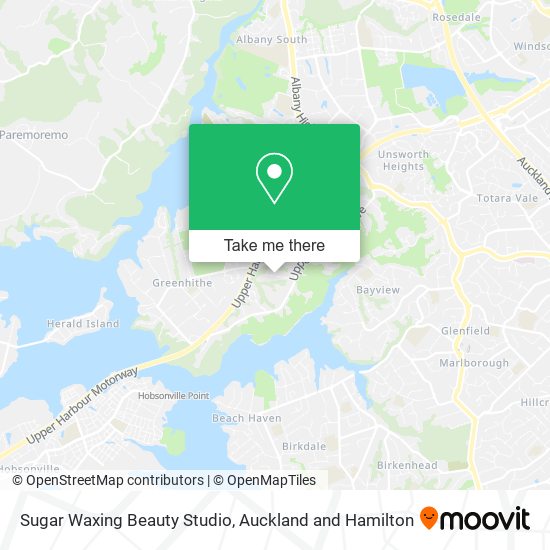 Sugar Waxing Beauty Studio map