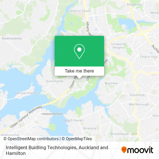 Intelligent Buidling Technologies map